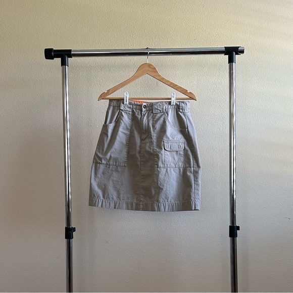 EDDIE BAUER Khaki Cargo Skirt - Picture 2 of 11